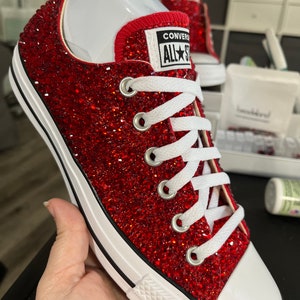 Hand-bedazzled Chuck Taylor Converse All Star Sneakers - Etsy