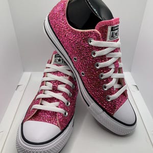 Hand-Bedazzled Chuck Taylor Converse All Star Sneakers