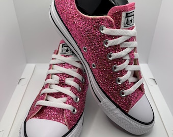 Hand-Bedazzled Chuck Taylor Converse All Star Sneakers