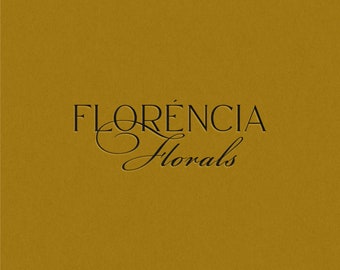 Pre-Made Logo Design, Florist Logo, Photography Logo, Wedding Planner Logo, Celebrant Logo, Luxury Branding | Semi-Custom Logo Package