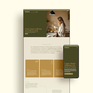 Penrose | Showit Website Template for Functional Medicine Practitioners, Nutritionists, Dietitians & Wellness Coaches