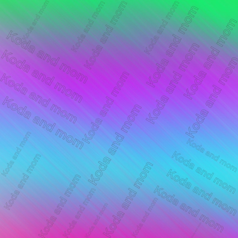 Purple Green Blue Ombre Digital Background PNG Digital Paper Etsy