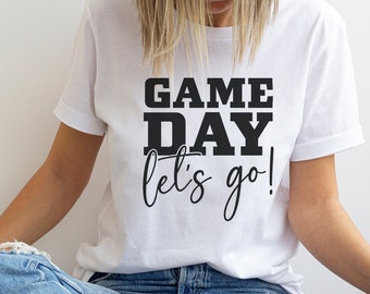 Game day t-shirt, sports mom shirt, gift for mom, game day vibes, baseball mom shirt, game day basketball tshirt, football mom shirt