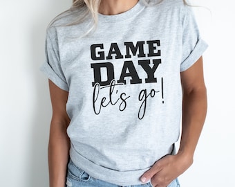 Game day t-shirt, sports mom shirt, gift for mom, game day vibes, game day basketball tshirt, football game day tshirt, baseball mom shirt