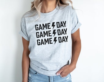 Game day t-shirt, sports mom shirt, gift for mom, game day vibes, baseball mom shirt, game day basketball tshirt, football mom shirt