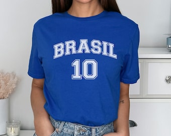 Brazil Shirt, blue Brazilian shirt, Brazil souvenir, Brazilian gift, Brazil travel shirt, Brasil gift, Brasil shirt, Brazil tee shirt, BRL