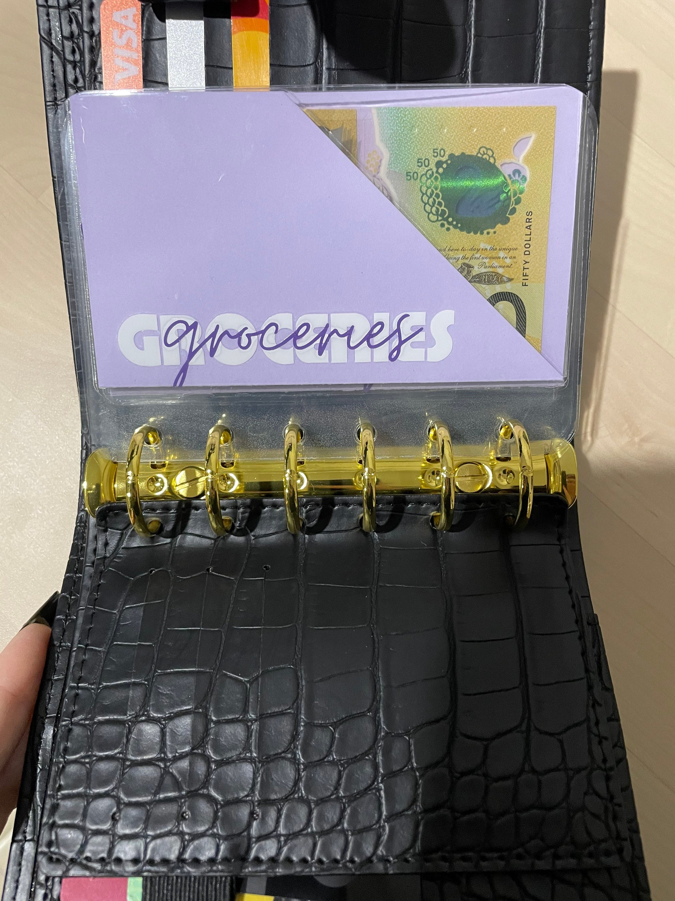 Peekaboo Envelopes Laminated Envelopes A7 Cash Envelopes Etsy