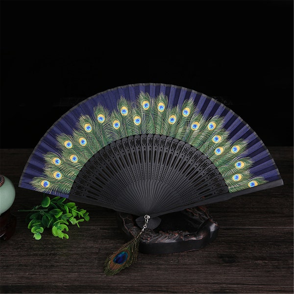 Peacock Fan - Etsy