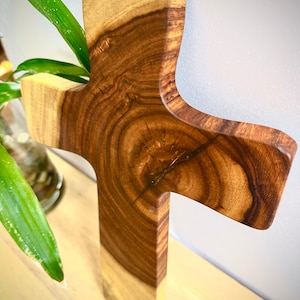 Wall Cross, Wooden Crucifix, Wooden Wall Cross, Wall Decor