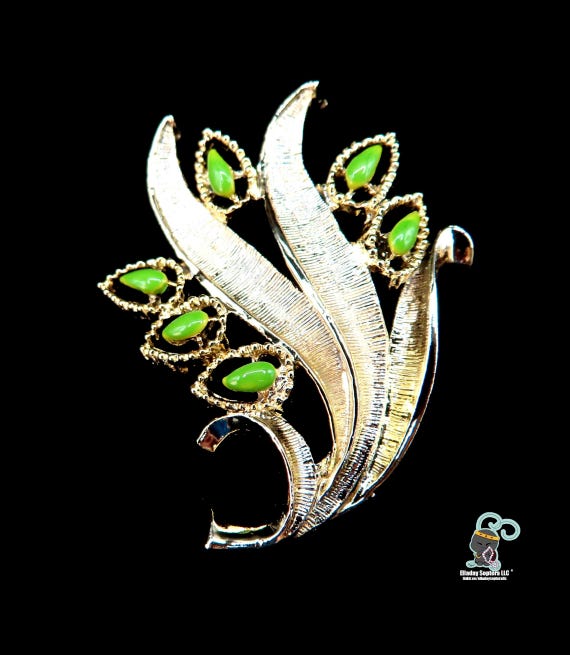 Three Vintage Brooch set - image 5