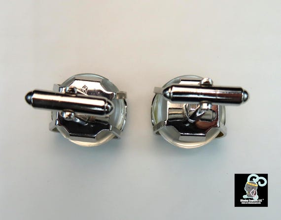 Vintage Swank Liberty Bell Cuff Links - image 11