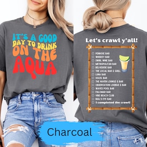 T-shirt Graphique TRADEWINDS ST PETE Beach Purple Bar Crawl - Taille XL Homme