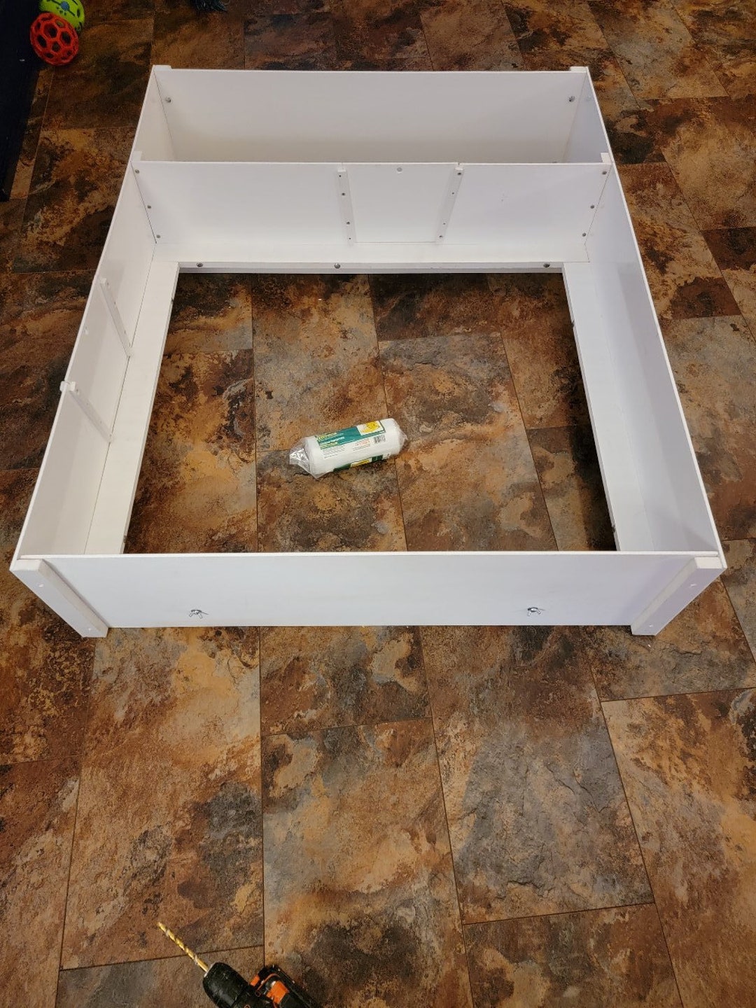 XL Whelping Box W/ Pig Rails Floor Protect & Potty Area Etsy