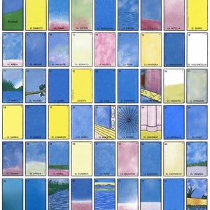 Crea tu propia lotería: plantillas y fondos de cartas de lotería para descargar en formato digital