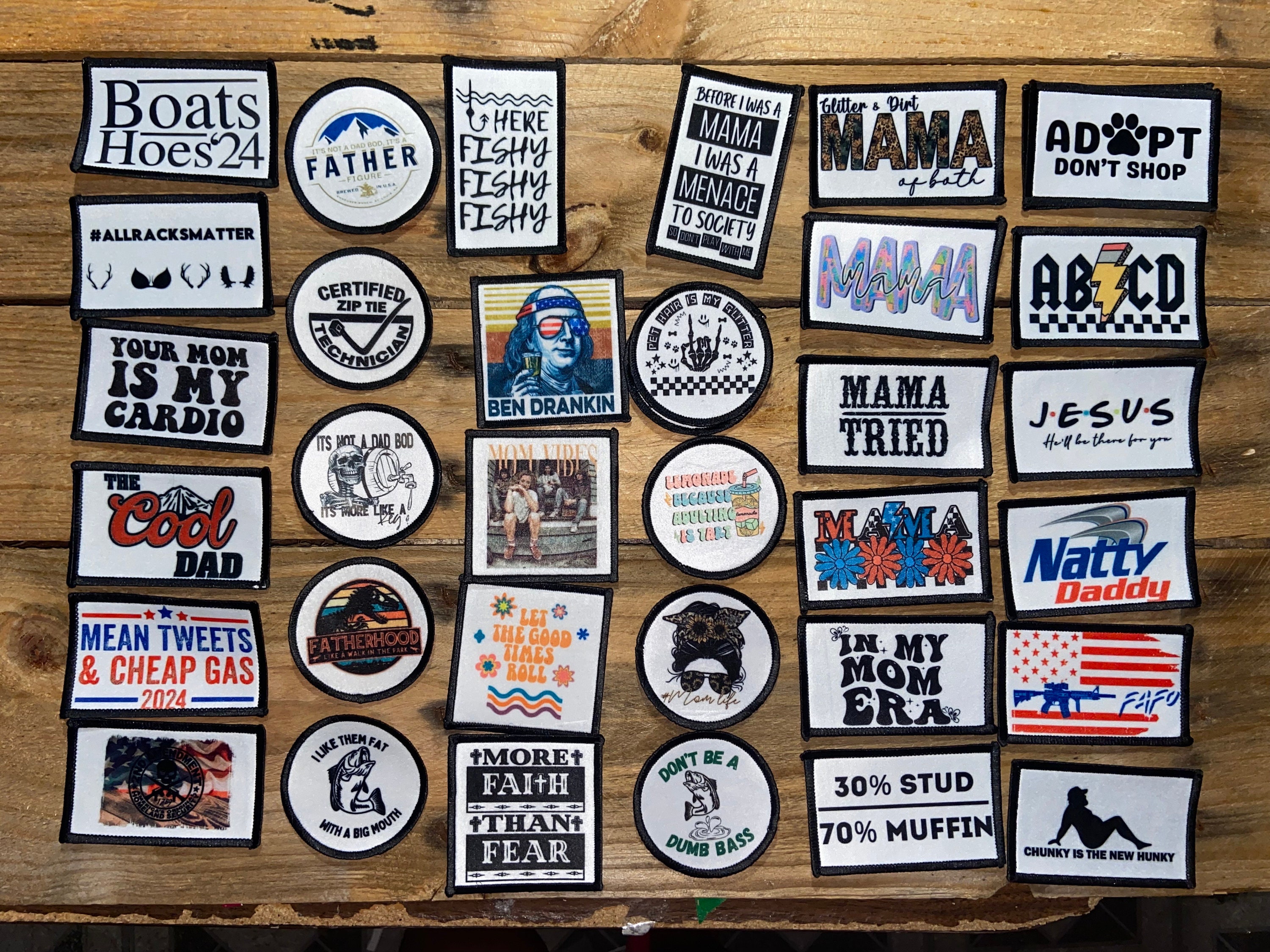 All Racks Matter Adult Humor Iron on Patch Trucker Hat Bar - Etsy