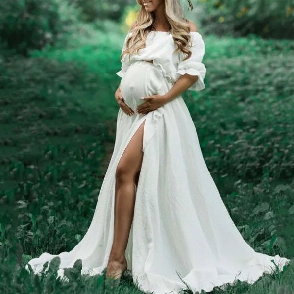Boho Maternity Dress - Etsy