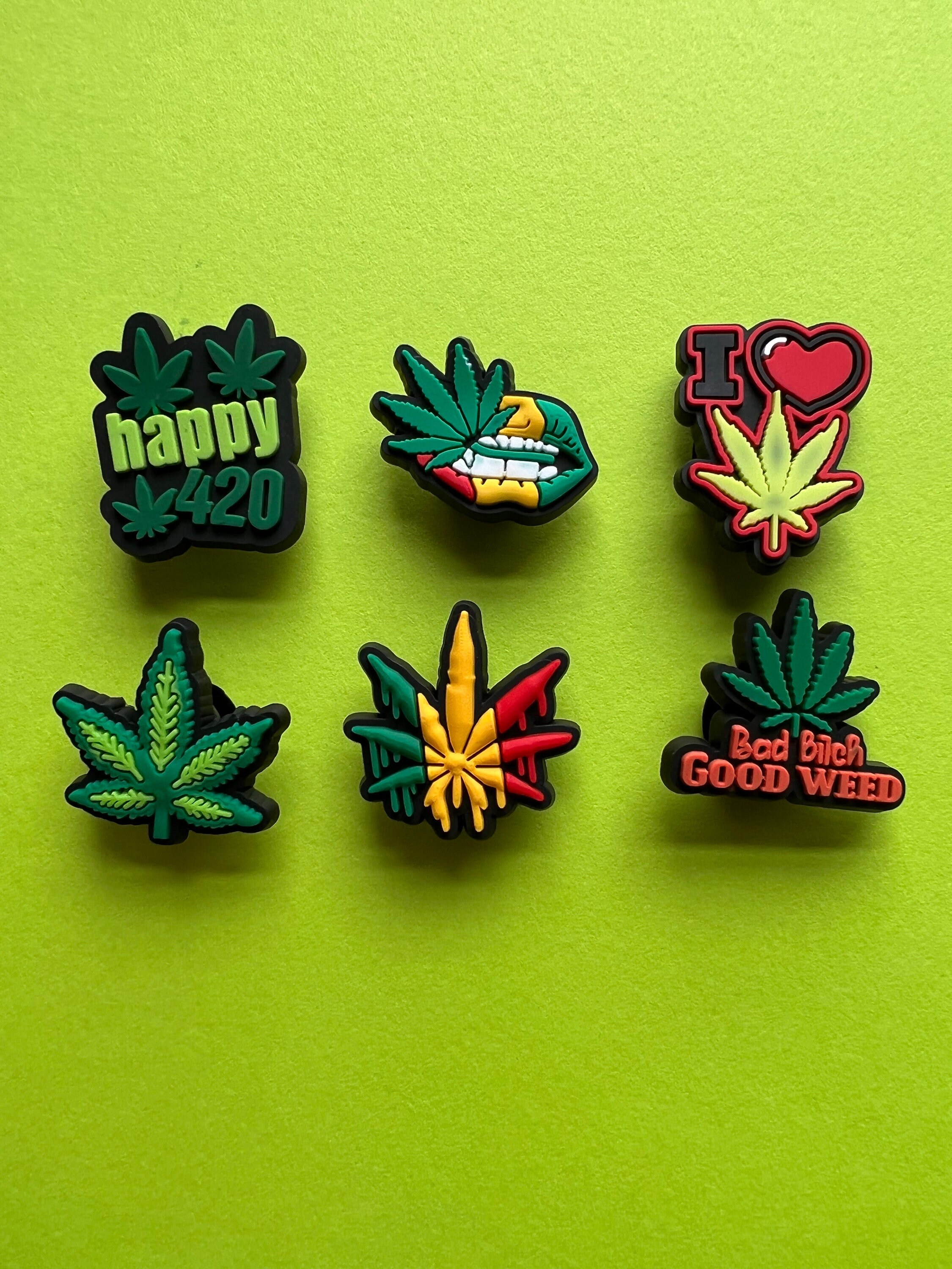 Marijuana jibbitz shop