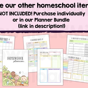 Kids Daily Homeschool Schedule Responsibility Chart, School Routine, Chore Chart. Editable homeschool printable checklist rainbow image 6