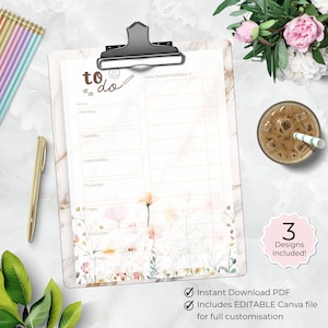 Daily Routine, Printable homeschool Responsibility Chart, Kids School Schedule, Chore list. Editable checklist rainbow for teen tween girls