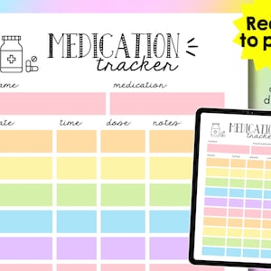 Medicatietrackergrafiek. Kindergeneeskundeschema. Paracetamolrecord. Medicatiekaart voor kinderen. Medicatielogboek voor kinderen.