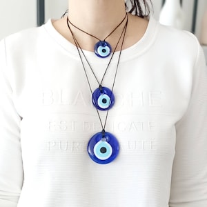 Evil Eye necklace, blue evil eye necklace, nazar necklace, dainty necklace, protection necklace, glass evil Eye, turkish evil eye, choker