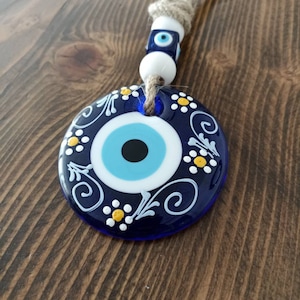 Turkish evil eye wall decor, evil Eye wall hanging, greek Eye, nazar amulet, evil Eye protection, evil Eye home decor, Christmas tree decor