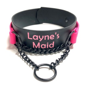 Rubber submissive collar - Etsy.de