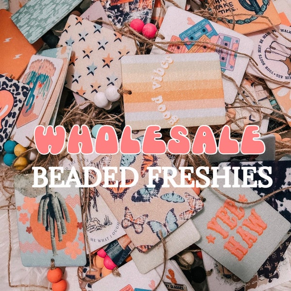 WHOLESALE BEADED FRESHIES with scents!!