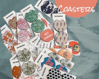 Western Car Coasters OVER 35 DESIGNS