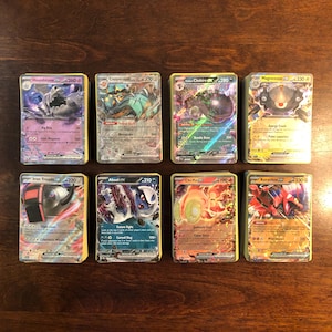 100 cartes Pokémon et carte Double Rare Ex
