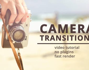 Transiciones de cámara fluidas para Premiere Pro Zoom Flash Deslizar Mover Arrastrar y soltar