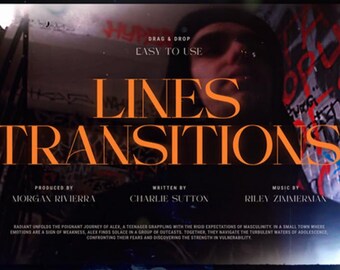 Line Transitions For FCPX Apple Motion, Final Cut Pro