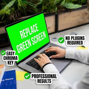 Zestaw do wymiany zielonego ekranu DaVinci Resolve Chroma Key Screen Tracker Macro