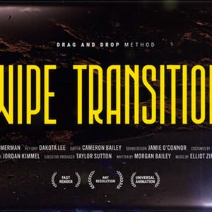 Swipe Transitions For Davinci Resolve