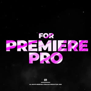 1000 Premiere Pro Transitions | Motion Design Presets | Resizable
