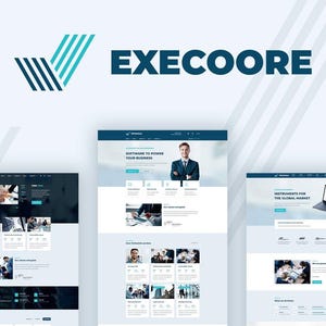 exeoore Tech Business WordPress Theme | Mehrzweck-WooHandels-Vorlage