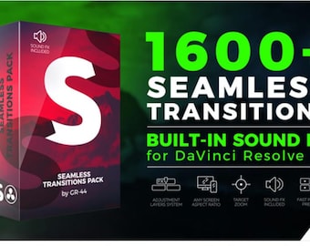 Transizioni senza soluzione di continuità per DaVinci Resolve