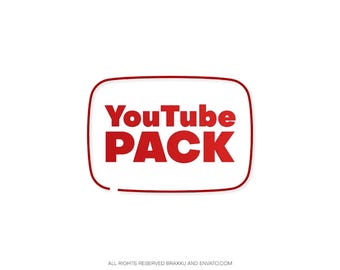 YouTube Pack 50+ Item  Premiere Pro Templates