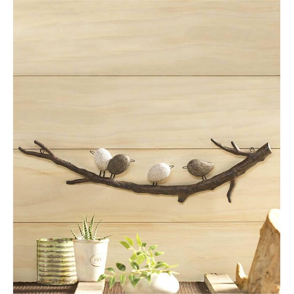 4 Birds on a Branch Wall Décor4 Birds on a Branch Wall Décor