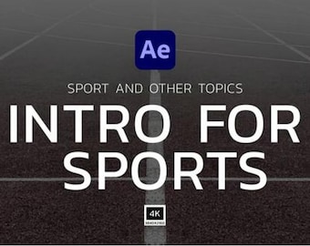 Fitness Intro 4K After Effects