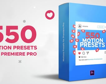 Motion Presets Pack for Premiere Pro | Dynamic Titles, Transitions & Typography