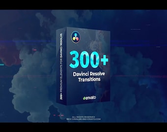 Transitions for DaVinci Resolve - Broadcast Packages & News TV Video Template