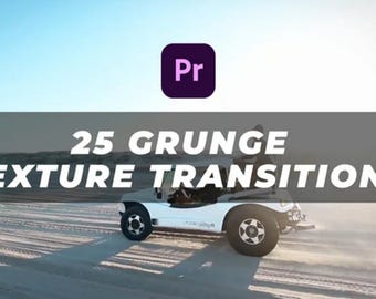 25 Grunge Texture Transitions Premiere Pro