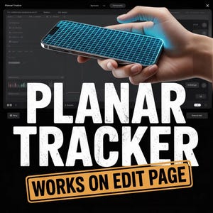Perspektive Tracking Toolkit für DaVinci Relösung Planar Tracker Makro Logo Pinner
