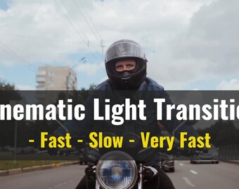 Transition vidéo 4K avec fuite de lumière : effets cinématographiques de gravure de film (modèle After Effects)