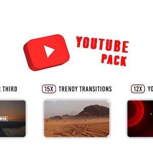 Youtube Pack After Effects AE Template