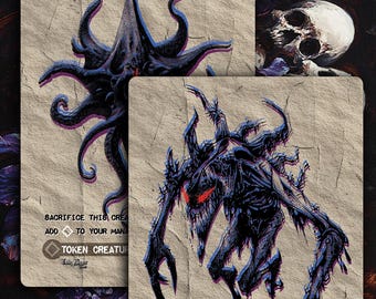 Eldrazi Spawn/Scion MTG Tokens (Double Sided) x3