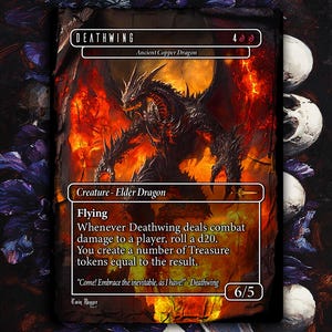 Ancient Copper Dragon, Deathwing proxy - FOIL