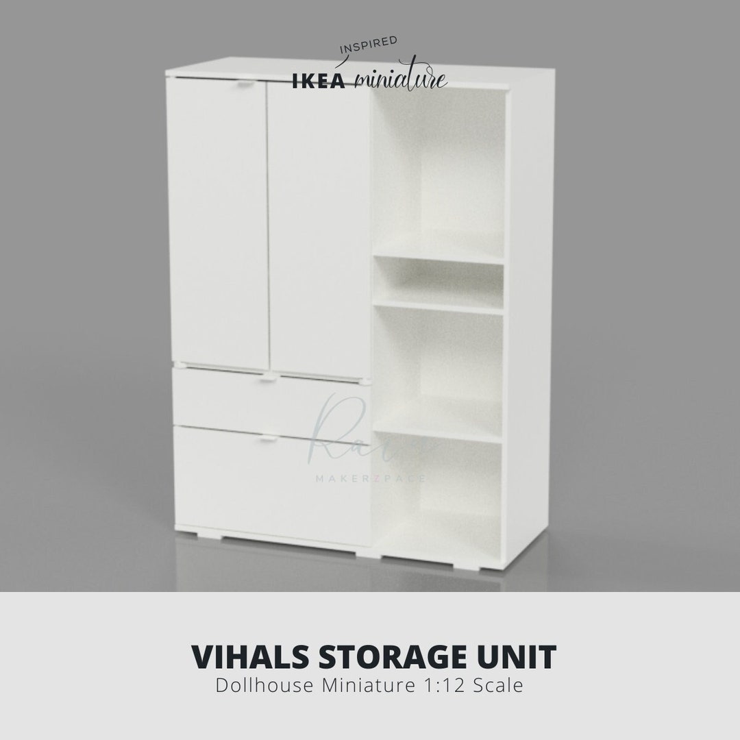 STL file Shelf / manga rack for Ikea Vitval bed and school bag