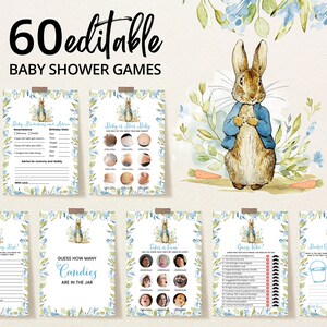 Peter Rabbit Baby Shower Etsy